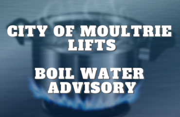 CITY OF MOULTRIE LIFTS THE BOIL WATER ADVISORY